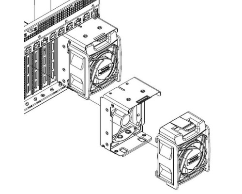 Набор охлаждения Supermicro MCP-320-74701-0N-KIT