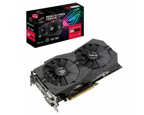 Видеокарта ROG-STRIX-RX570-O8G-GAMING /RX570,DVI*2,HDMI,DP,8G,D5 RTL