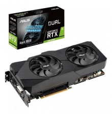 Видеокарта Asus PCI-E DUAL-RTX2060S-A8G-EVO-V2 nVidia GeForce RTX 2060SUPER 8192Mb 256bit GDDR6 1470/14000 DVIx1/HDMIx2/DPx2/HDCP Ret                                                                                                                     