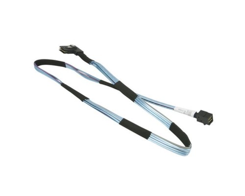 Кабель CBL-SAST-0701 MINI SAS HD(ST)-MINI SAS(RA-RS EXIT),6G,INT,85CM,SB,30AWG,Ro