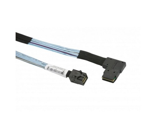 Кабель CBL-SAST-0701 MINI SAS HD(ST)-MINI SAS(RA-RS EXIT),6G,INT,85CM,SB,30AWG,Ro