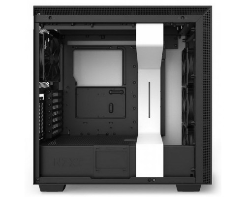 Корпуса NZXT H710i CA-H710i-W1 Mid Tower Black/Red Chassis with Smart Device 2, 3x120, 1x140mm Aer F Case Fans, 2x LED Strips and Vertical GPU Mount