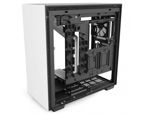 Корпуса NZXT H710i CA-H710i-W1 Mid Tower Black/Red Chassis with Smart Device 2, 3x120, 1x140mm Aer F Case Fans, 2x LED Strips and Vertical GPU Mount