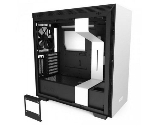 Корпуса NZXT H710i CA-H710i-W1 Mid Tower Black/Red Chassis with Smart Device 2, 3x120, 1x140mm Aer F Case Fans, 2x LED Strips and Vertical GPU Mount