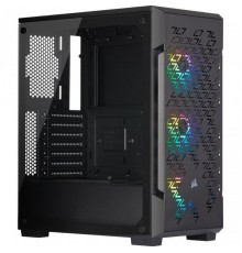 Корпус iCUE 220T RGB CC-9011173-WW Airflow Tempered Glass Mid-Tower Smart Case — Black                                                                                                                                                                    