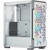 Корпус iCUE 220T RGB CC-9011174-WW Airflow Tempered Glass Mid-Tower Smart Case — White