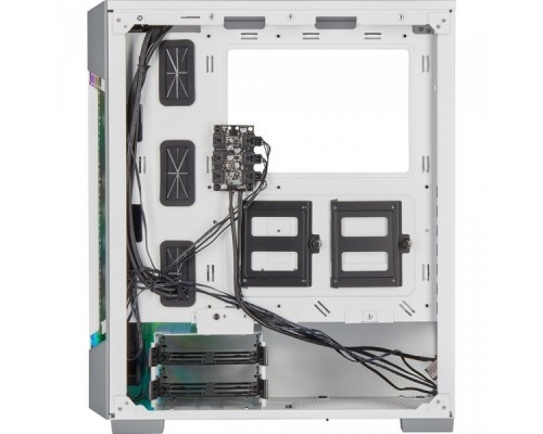 Корпус iCUE 220T RGB CC-9011174-WW Airflow Tempered Glass Mid-Tower Smart Case — White