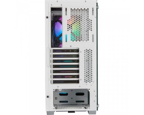 Корпус iCUE 220T RGB CC-9011174-WW Airflow Tempered Glass Mid-Tower Smart Case — White