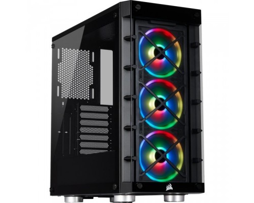 Корпус iCUE 465X RGB CC-9011188-WW Mid-Tower ATX Smart Case — Black