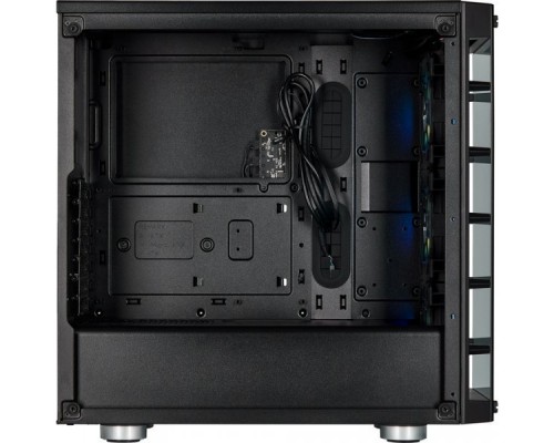 Корпус iCUE 465X RGB CC-9011188-WW Mid-Tower ATX Smart Case — Black