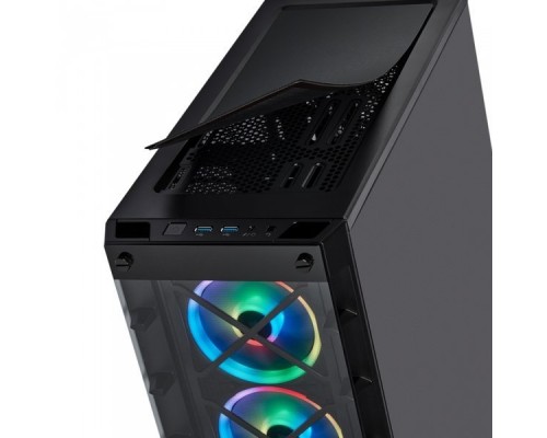 Корпус iCUE 465X RGB CC-9011188-WW Mid-Tower ATX Smart Case — Black