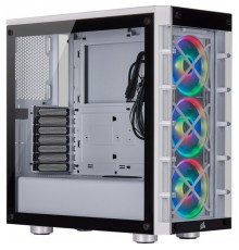 Корпус iCUE 465X RGB CC-9011189-WW Mid-Tower ATX Smart Case — White                                                                                                                                                                                       