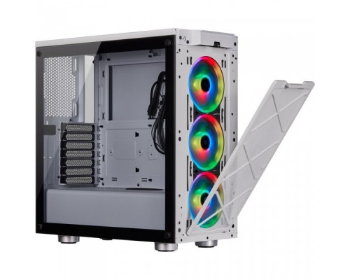 Корпус iCUE 465X RGB CC-9011189-WW Mid-Tower ATX Smart Case — White