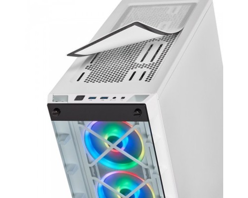 Корпус iCUE 465X RGB CC-9011189-WW Mid-Tower ATX Smart Case — White