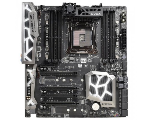 Материнская плата EVGA X299 FTW K, S2066, Intel X299, E-ATX, 8xDDR4-3200MHz Quad-Channel, Max 128GB, 4xPCI-Ex16, 1xPCI-Ex4, 1xPCI-Ex1, 8xSATA3 (RAID 0/1/5/10), 1xM.2 Key E+2xM.2 Key M, 2xGiga Lan, Audio 7.1, 8xUSB 3.0, 4xUSB2.0 (142-SX-E297-KR) RTL