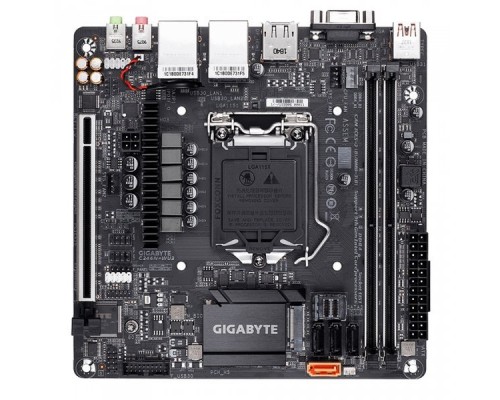 Материнская плата C246N-WU2, Socket 1151, Intel®C246, 2xDDR4-2666, D-SUB+HDMI+DP, 1xPCI-Ex16, 4xSATA3(RAID 0,1,5,10), 1xMiniSAS, 1xM.2, 8 Ch Audio, 2xGLan, (5+2)xUSB3.1, 1xUSB 3.1 Type-C™, Mini-ITX, RTL