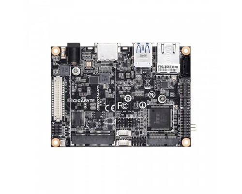 Материнская плата GIGABYTE GA-PICO3350, Intel® Dual-Core Celeron®N3350 (2.4 GHz), 1xDDR3-1866 SO-DIMM, HDMI+LVDS, 1xMiniPCIex1, 1xSATA3, 1xM.2, 2 Ch Audio, GLan, (0+2)xUSB2.0, (2+0)xUSB3.0, PICO-ITX, RTL