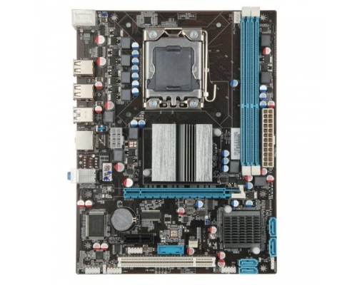 Материнская плата X58LGK, Socket 1356, Intel®X58, 2xDDR3-1333, 1xPCI-Ex16, 1xPCI-Ex1, 1xPCI, 4xSATA3, 6 Ch Audio, Lan, (6+2)xUSB2.0, 2xPS/2, mATX, OEM