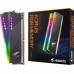 Память DDR4 16GB Gigabyte DDR4 3600 DIMM Aorus RGB Gray Gaming Memory GP-AR36C18S8K2HU416R 2 pack Non-ECC, CL18, 1.35V, Kit (2x8GB), RTL  (7689)