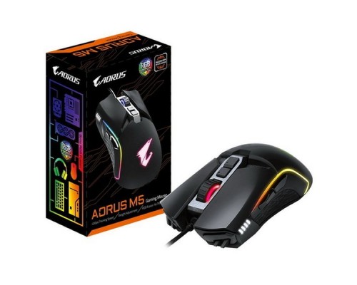 Мышь AORUS M5/USB MICE/IR/BK GM-AORUS M5