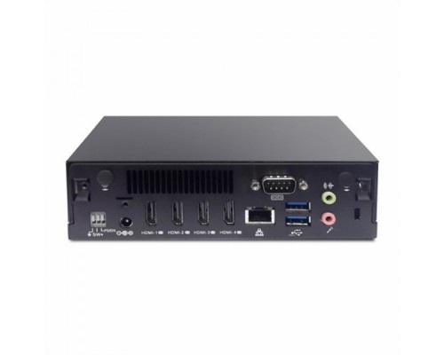 Платформа системного блока с ЦПУ 91.DEL00.E2A0 DE6340 Full system with GFX9-Vega11 + 4G x2 memory + M.2 128G AMD Embedded Ryzen V-series V1000 Quad Core TDP35~54W. 4 x HDMI2.0, HEVC H265 decode with Eyefinity Tech. HDR*1 compatibility, supports DDR4