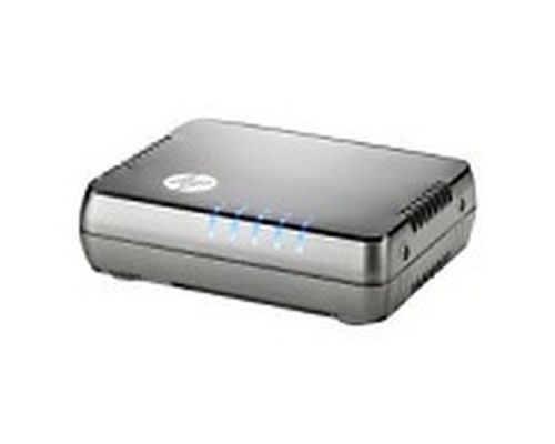 Коммутатор HP JH407A 1405 5G v3 неуправляемый настольный 5x10/100/1000BASE-T