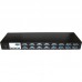 Переключатель KVM D-Link KVM-450, Stackable rack mount 16-port KVM Switch