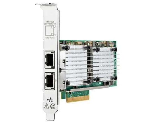 Плата коммуникационная HPE HP Ethernet 10Gb 2-port 530T Adapter