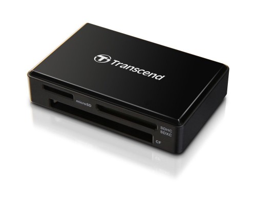 Считыватель карты памяти Transcend USB 3.0 Transcend All-in-1 Multi Card Reader, Black