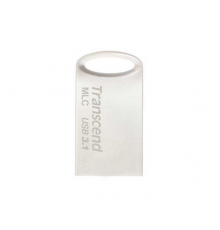 Флеш-накопитель Transcend 4GB, Transcend Высокоскоростной USB Gen 3.1 накопитель на основе флеш-памяти MLC, метал, Silver                                                                                                                                 
