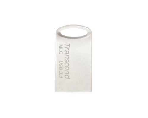 Флеш-накопитель Transcend 4GB, Transcend Высокоскоростной USB Gen 3.1 накопитель на основе флеш-памяти MLC, метал, Silver
