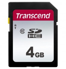 Флеш-накопитель Transcend Карта памяти Transcend 4GB UHS-I U1 SD card на основе памяти типа 3D TLC                                                                                                                                                        