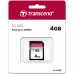 Флеш-накопитель Transcend Карта памяти Transcend 4GB UHS-I U1 SD card на основе памяти типа 3D TLC