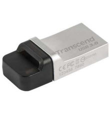 Флеш-накопитель Transcend 16GB, JF880, OTG, USB3.0, Silver                                                                                                                                                                                                