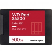 Накопитель твердотельный WD Твердотельный накопитель SSD WD Red™ SA500 NAS 3D NAND WDS500G1R0A 500ГБ 2,5