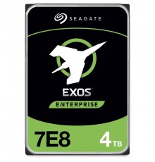 Накопитель на жестком магнитном диске Seagate Жесткий диск HDD 4TB Seagate Exos 7E8 HDD ST4000NM003A 3.5