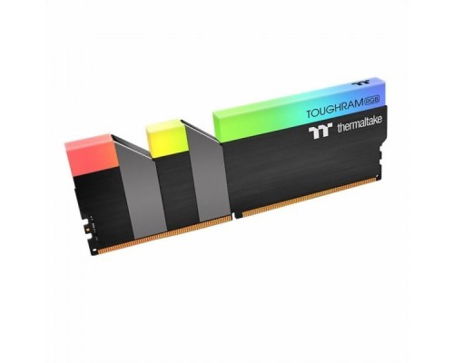 Модуль памяти 16GB Thermaltake DDR4 4400 DIMM TOUGHRAM RGB Black Gaming Memory R009D408GX2-4400C19A Non-ECC, CL19, 1.45V, Heat Shield, XMP 2.0, Kit (2x8GB), RTL (523080)
