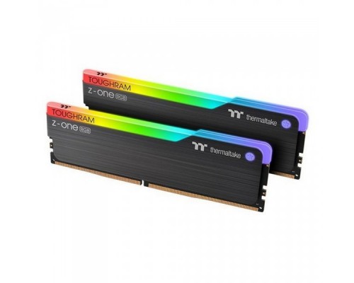 Модуль памяти 16GB Thermaltake DDR4 3600 DIMM TOUGHRAM Z-ONE RGB Gaming Memory R019D408GX2-3600C18A Non-ECC, CL18, 1.35V, Heat Shield, XMP 2.0, Kit (2x8GB), RTL (525046)