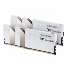 Модуль памяти 16GB Thermaltake DDR4 3200 DIMM TOUGHRAM White Gaming Memory R020D408GX2-3200C16A Non-ECC, CL16, 1.35V, Heat Shield, XMP 2.0, Kit (2x8GB), RTL RTL (525343)                                                                                 