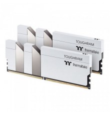 Модуль памяти 16GB Thermaltake DDR4 4000 DIMM TOUGHRAM White Gaming Memory R020D408GX2-4000C19A Non-ECC, CL19, 1.35V, Heat Shield, XMP 2.0, Kit (2x8GB), RTL (525350)                                                                                     