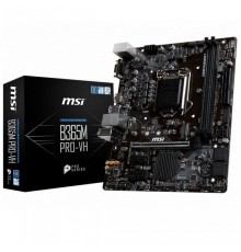 Материнская плата B365M PRO-VH, Socket 1151, Intel®B365, 2xDDR4-2666, D-SUB+HDMI, 1xPCI-Ex16, 2xPCI-Ex1, 6xSATA3, 1xM.2, 8 Ch Audio, GLan, (2+4)xUSB2.0, (4+2)xUSB3.1, 1xPS/2, mATX, RTL                                                                  