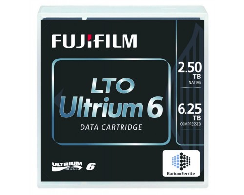 Ленточный носитель данных Fujifilm Ultrium LTO6 RW 6,25TB