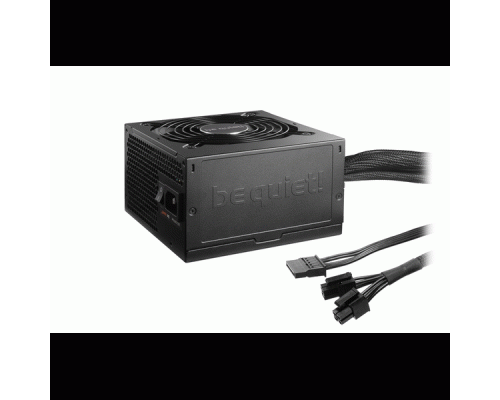 Блок питания be quiet! SYSTEM POWER 9-CM 500W / ATX 2.4 / Active PFC / 80+ BRONZE / 120mm fan, CM / BN301 / RTL