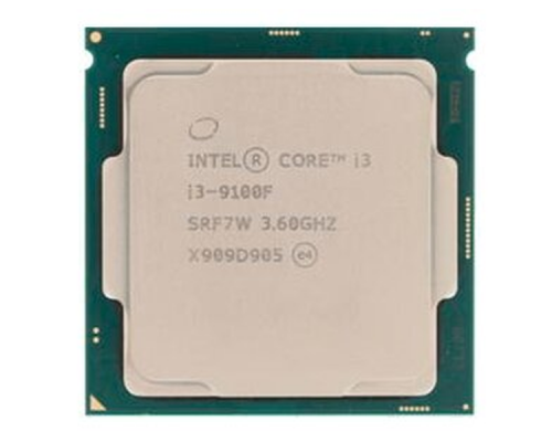 Процессор INTEL Core i3-9100F / 3.6-4.2 GHz, 4 cores, 4 threads, 6MB cache, 65W TDP, 65W TSS, LGA1151, Coffee Lake / OEM