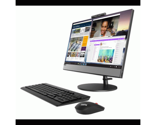 Моноблок Lenovo V530-22ICB All-In-One  21,5 I3-9100T 8Gb 256GB Int. DVD±RW AC+BT USB KB&Mouse Win 10Pro 1y OS