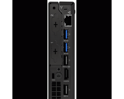 Персональный компьютер Lenovo ThinkCentre Tiny M720q i5-9400T, 1x 8GB DDR4-2666, 1x 1TB HDD 5400rpm 2.5, Intel UHD 630, 65W Adapter, NoDVD, Vesa Mount, WiFi, BT, USB KB&Mouse, NoOS, 3Y on-site