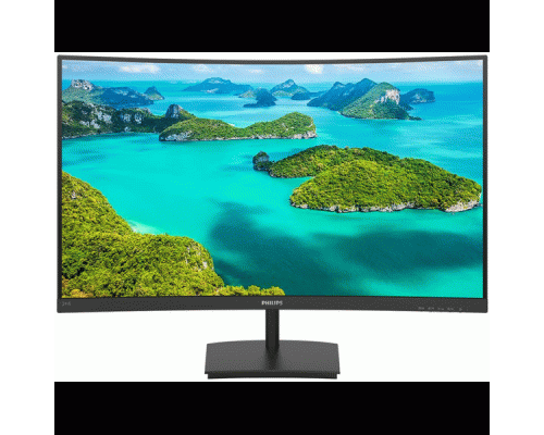 Монитор 27 Philips 271E1SCA изогнутый 1920x1080 75Гц VA W-LED 16:9 4ms(GtG) VGA HDMI 50M:1 3000:1 178/178 250cd Tilt Speakers Black