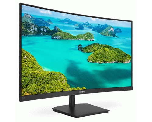 Монитор 27 Philips 271E1SCA изогнутый 1920x1080 75Гц VA W-LED 16:9 4ms(GtG) VGA HDMI 50M:1 3000:1 178/178 250cd Tilt Speakers Black