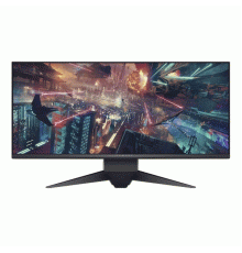 Монитор Dell 34    AW3420DW  Curved LCD BK/BK (Fast IPS Nano Color; 21:9; 350cd/m2; 1000:1; Fast Gray-to-Gray; Nvidia G-SYNC; 3440x1140x120Hz; 178/178; HDMI; DP; USB; HAS)                                                                               