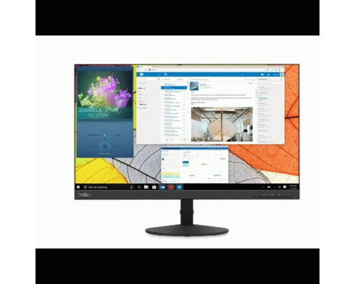 Монитор Lenovo ThinkVision S27q-10 27 16:9 QHD (2560x1440) IPS, 4ms, CR 1000:1, BR 350, 178/178, 1xHDMI 1.4, 1xDP1.2, 1xAudio Port (3.5 mm), Tilt, 3YR Exchange